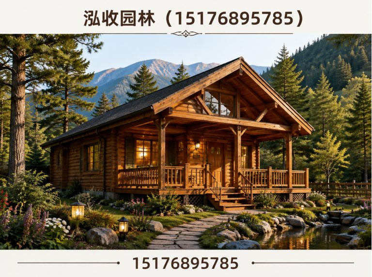 镇江京津冀防腐木工程展示图