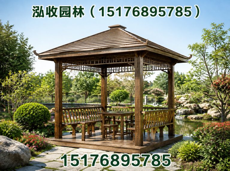 镇江塑木地板展示图
